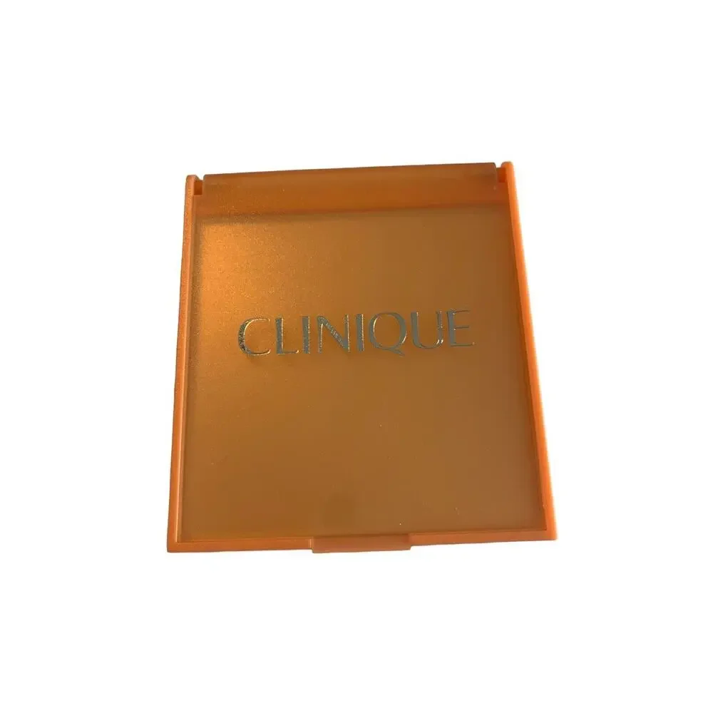 Vintage Clinique PINK PEACH Compact‎ Mirror Travel Foldable Promo